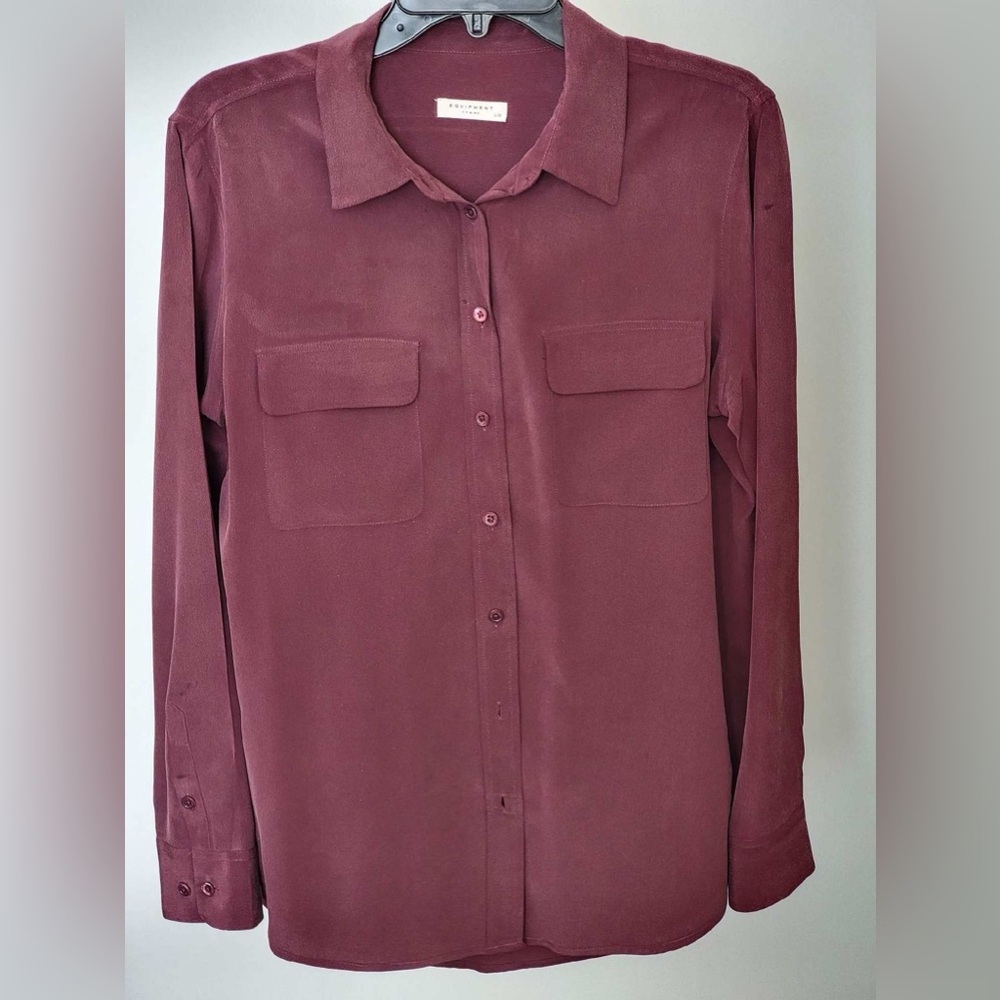 Equipment Signature Slim Silk Shirts - Various colors